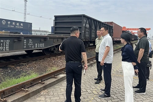 Yangi xalqaro logistika kanallarini o'rganish|JMJD Wuxi G'arbiy temir yo'l st...